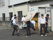 集められたゴミの分別