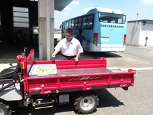 完成した梨のパック