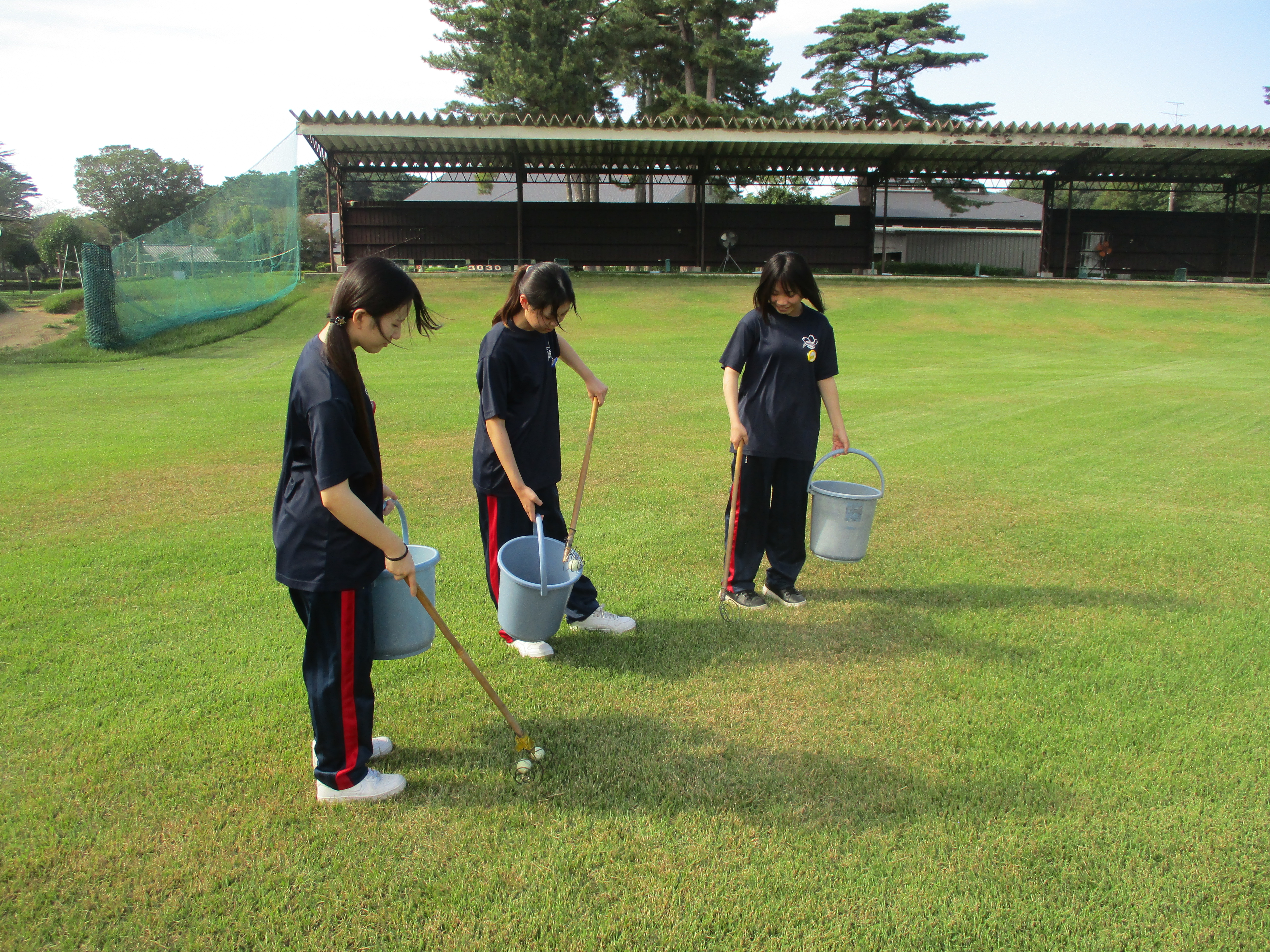 真剣に取り組む様子