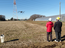 ドローン講習の様子