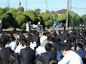 避難訓練の様子