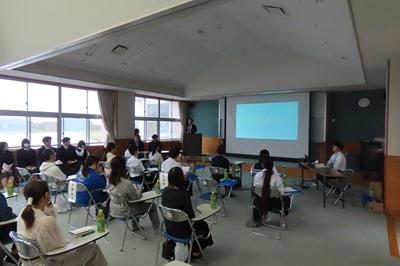 農と食料体験学習の様子1